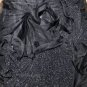 $998 New BCBG Max Azria Strapless Black Organza Long Cocktail Dress Gown NWT 8
