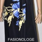$268 New Max&Cleo by BCBG Black One Shoulder Rosette Long Dress Gown 2
