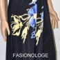 $268 New Max&Cleo by BCBG Black One Shoulder Rosette Long Dress Gown 2