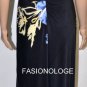 $268 New Max&Cleo by BCBG Black One Shoulder Rosette Long Dress Gown 2