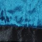 $348 New BCBG Max Azria Cyan Blue Crinkled Satin Strapless Cocktail Dress 12