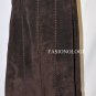 $298 New BCBG Max Azria Dark Brown Suede Cocktail Party Skirt NWT M