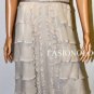 $370 New BCBG Max Azria Halter Tiered Ruffle Chiffon Cocktail Party Dress 12