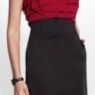 $318 New BCBG Max Azria Black Red Mesh Jewel Cocktail Party Dress 2