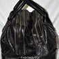$698 New BCBG Max Azria Dark Black Large Tote Hand/Shoulder Bag Purse OS L