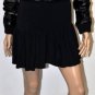 $348 New BCBG Max Azria Black Soft Leather Motorcycle Coat Jacket M