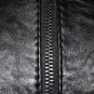 $348 New BCBG Max Azria Black Soft Leather Motorcycle Coat Jacket M