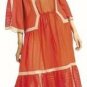 $498 New BCBG Max Azria Runway "Clare" Bright Poppy Cocktail Party Dress S