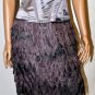 $550 New BCBG Runway Max Azria Corset Silk Organza Lavender Cocktail Dress ~0~