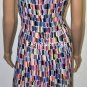 $198 New BCBG Max Azria Berry Tiered Stretch Jersey Print Party Dress XS