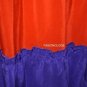 $248 New BCBG Max Azria "Blix" Bright Color-Block Cocktail Party Dress L
