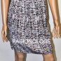 $218 New BCBG Max Azria Blue Smoke Silk Rayon Party Dress S
