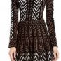 $298 New BCBG Max Azria "Kylar" Black Knit SOLD OUT Cocktail Party Dress XS