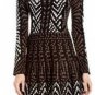 $298 New BCBG Max Azria "Kylar" Black Knit SOLD OUT Cocktail Party Dress XS