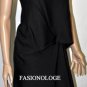 $278 New BCBG Max Azria Black Strapless 100% Silk Cocktail Party Dress NWT 10