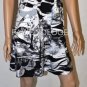 $250 New BCBG Max Azria Woven Halter Cotton Party Dress 10