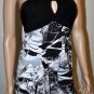 $250 New BCBG Max Azria Woven Halter Cotton Party Dress 10