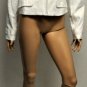 $238 New BCBG Max Azria "Murphy" White Cotton Ruched One Button Jacket L