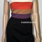 $238 New BCBG Max Azria Black Color Blocked Rayon Cocktail Party Dress NWT 8