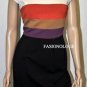 $238 New BCBG Max Azria Black Color Blocked Rayon Cocktail Party Dress NWT 8