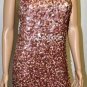 $478 New BCBG Max Azria Sequin Silk Taffeta Short Cocktail Dress 10