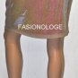 $178 NWT BCBG Max Azria Sexy Pumice Silk Sequin Mini Skirt S