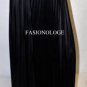 $218 NWT BCBG Max Azria Pleated Satin Chiffon Black Long Party Skirt L
