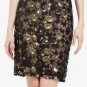 $328 New BCBG Max Azria "Dorshea" Black Sequin Cocktail Party Skirt M