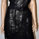 $748 New BCBG Max Azria Runway Tulle Sequin Black Short Formal Dress Gown S