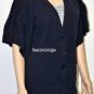 $208 New BCBG Navy 100% Wool Cardigan Sweater S