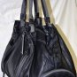 $680 New BCBG Max Azria Ink Large Sheepskin Leather Hand/Shoulder Bag Purse OS