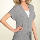 $198 New BCBG Max Azria Light Heat Knit Wool Cashmere Cardigan Sweater XXS