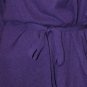 $418 New BCBG Max Azria Grape 100% Cashmere Gold Knit Cocktail Sweater Dress L