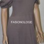 $238 New BCBG Max Azria Taupe Wool Knit Sweater Dress S