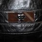 $348 New BCBG  Max Azria Black Leather Hand Shoulder Bag Purse M