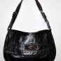 $348 New BCBG  Max Azria Black Leather Hand Shoulder Bag Purse M