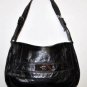 $348 New BCBG  Max Azria Black Leather Hand Shoulder Bag Purse M