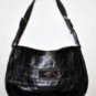 $348 New BCBG  Max Azria Black Leather Hand Shoulder Bag Purse M