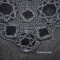 $218 New BCBG Max Azria Silk Embellished Black Sweater Dress M