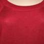 $218 New BCBG Max Azria Rouge Silk Cashmere Blend .Red Sweater Dress M
