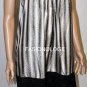 $958 New BCBG MAX AZRIA Black Cream Pleated Jacquard Cocktail Party Dress M