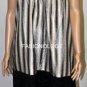 $958 New BCBG MAX AZRIA Black Cream Pleated Jacquard Cocktail Party Dress M