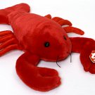 Y BEANIE BABIES BABY PINCHERS the RED LOBSTER MWMT DOB 6-19-93 style 4026 PVC