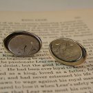 Vintage SWANK Textured & High Polished Gold Tone Men's Cufflinks