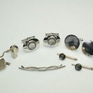 Vintage Lot of Men's Cufflinks Studs Tie Tacks SWANK