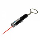 2 IN 1 LASER POINTER & LED LIGHT KEYCHAIN