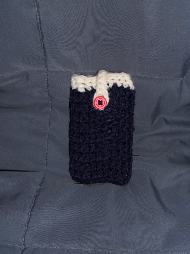 Navy MP3/ I Pod Case