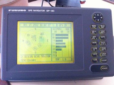 Furuno GP 80 GPS Navigator for Ships, Boats and Yachts