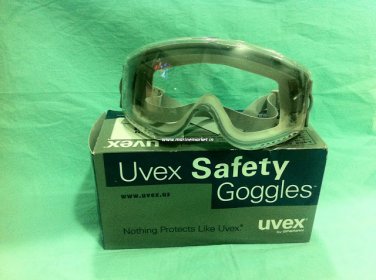 UVEX Safety Goggles Model : S3960C Made in USA