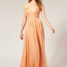 Empire Waist Maxi Dress with Spaghetti Straps RM35